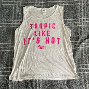 PINK Tank top